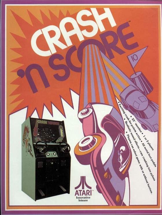 Crash n Score Flyer: 1 Front